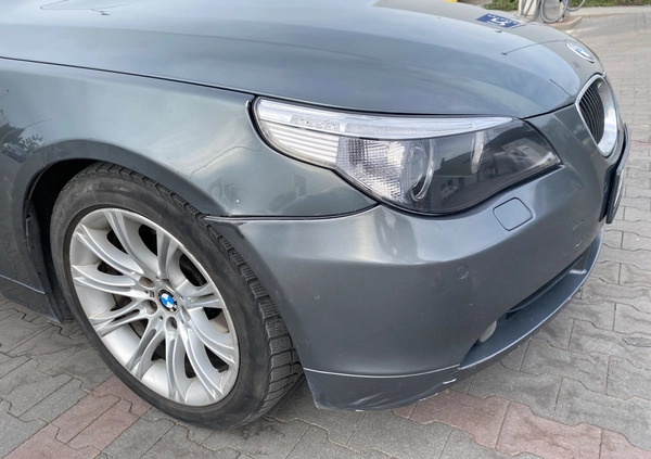 BMW Seria 5 cena 21000 przebieg: 362000, rok produkcji 2005 z Piaseczno małe 352